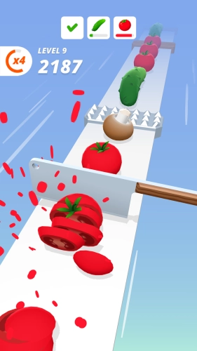 screenshot of Perfect Slices Mod Apk 3