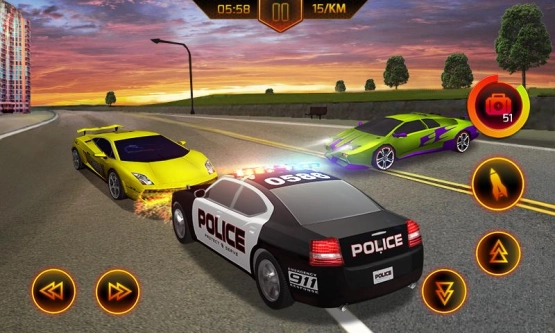 screenshot of Police Car Chase Mod Apk 1