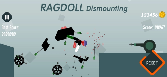 screenshot of Ragdoll Dismounting Mod Apk 1