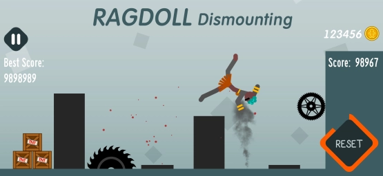 screenshot of Ragdoll Dismounting Mod Apk 3