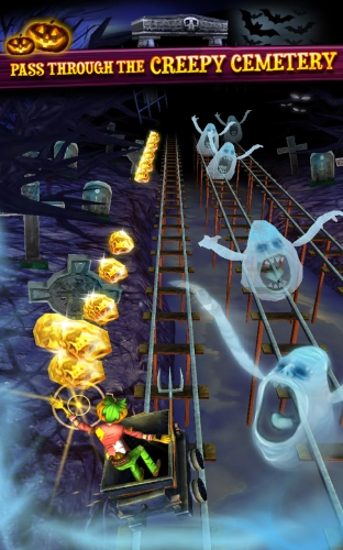 screenshot of Rail Rush Mod Apk 4