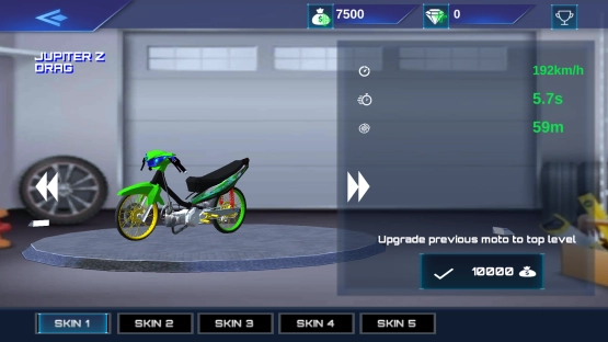 screenshot of Real Drag Bike Racing Mod Apk 1