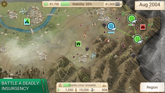 screenshot of Rebel Inc. Mod Apk 2