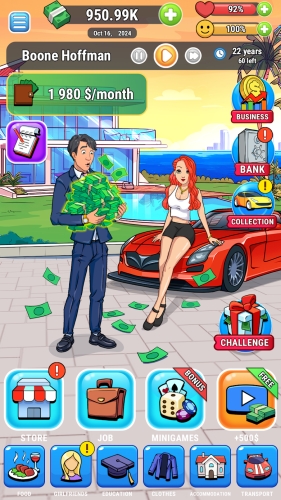 Rich Inc. Idle Life Simulator Mod Apk