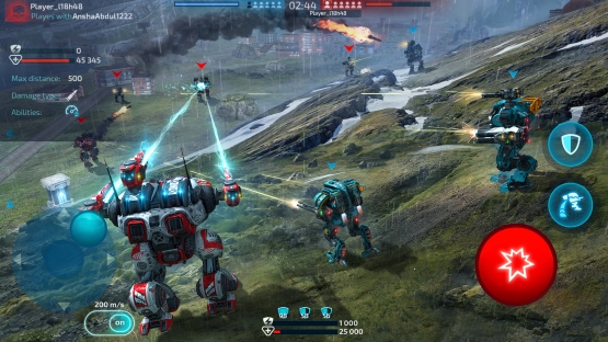 screenshot of Robot Warfare Mod Apk 3