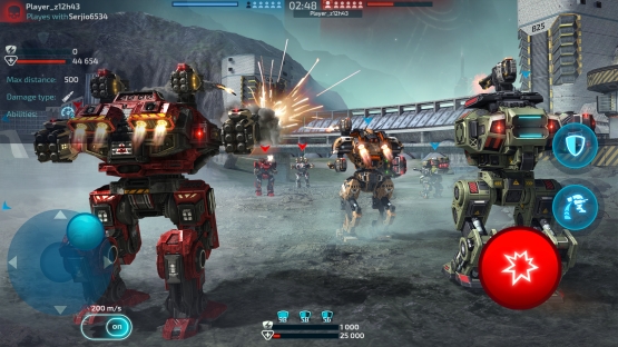 screenshot of Robot Warfare Mod Apk 4