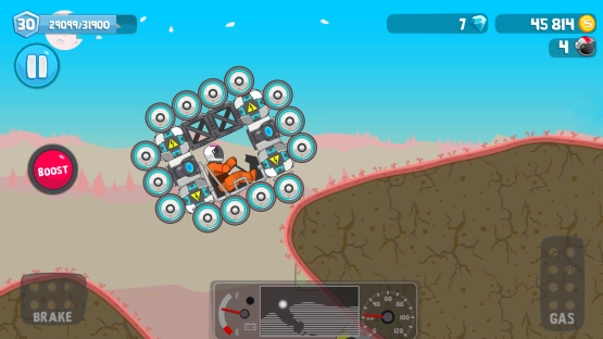screenshot of Rovercraft Mod Apk 4