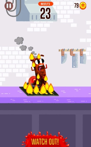 screenshot of Run Sausage Run! Mod Apk 1
