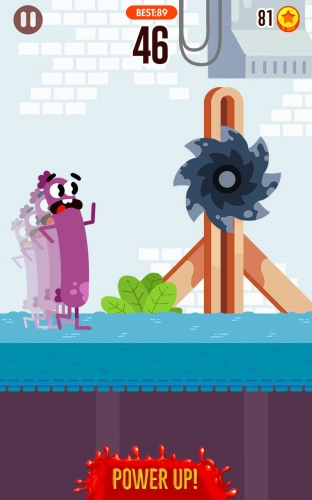 screenshot of Run Sausage Run! Mod Apk 3