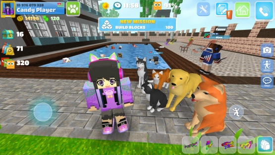 screenshot of School Party Craft Mod Apk 4
