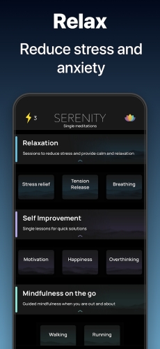 Serenity: Guided Meditation Mod Apk