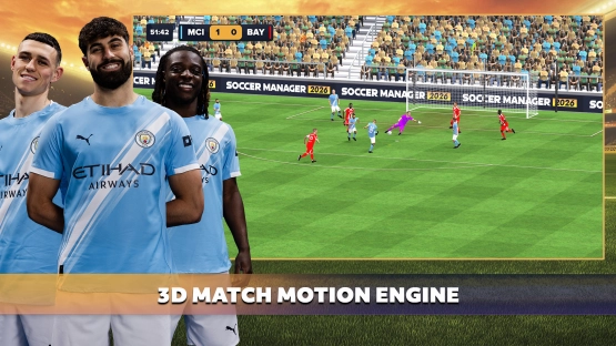 screenshot of Soccer Manager 2026 Mod Apk 3