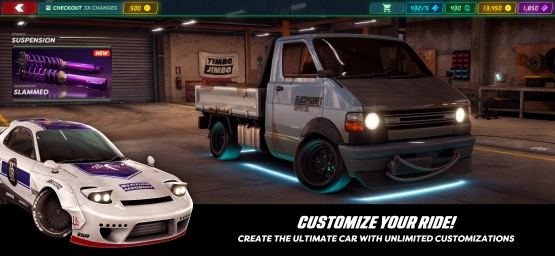 screenshot of Static Shift Racing Mod Apk 3