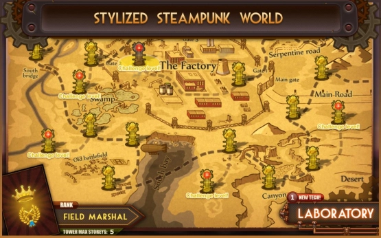 screenshot of Steampunk Tower Mod Apk 4