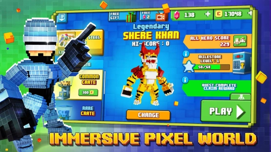 screenshot of Super Pixel Heroes Mod Apk 1