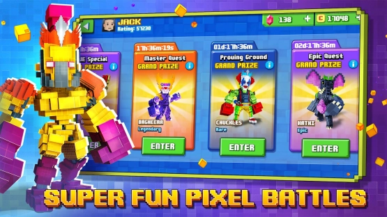 screenshot of Super Pixel Heroes Mod Apk 4