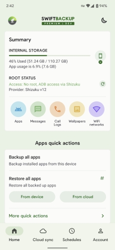 Swift Backup Apk