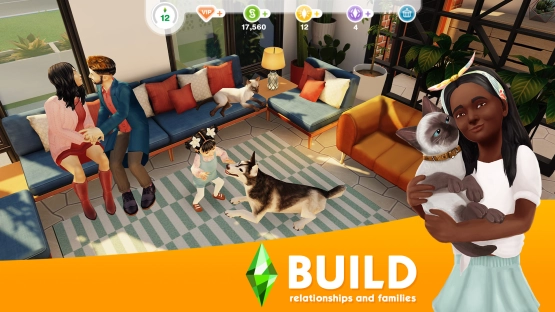 screenshot of The Sims FreePlay Mod Apk 3