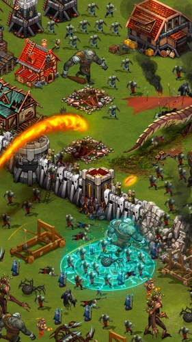 screenshot of Throne Rush Mod Apk 1