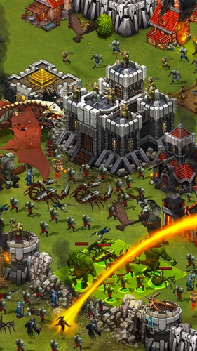 screenshot of Throne Rush Mod Apk 2