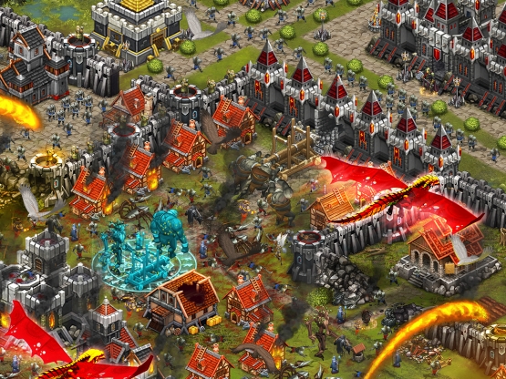 screenshot of Throne Rush Mod Apk 4