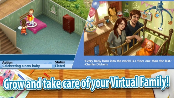 screenshot of Virtual Families 2 Mod Apk 2