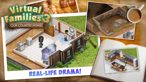 screenshot of Virtual Families 3 Mod Apk 3