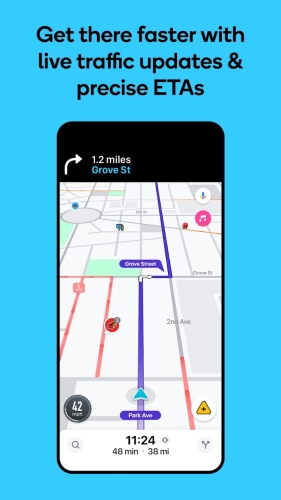 Waze Navigation & Live Traffic Mod Apk