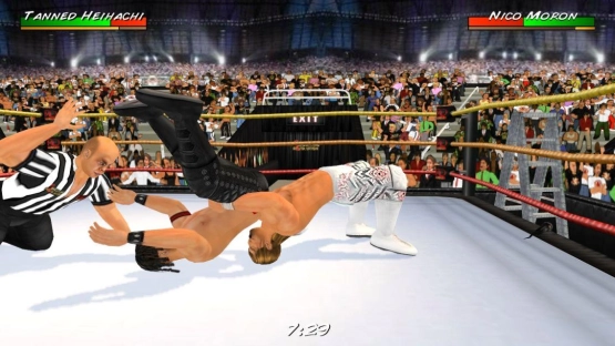 screenshot of Wrestling Revolution 3D Mod Apk 1