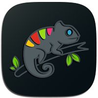 Download Camo Dark Icon Pack Mod Apk