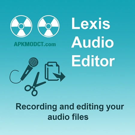 Lexis Audio Editor interface on Android