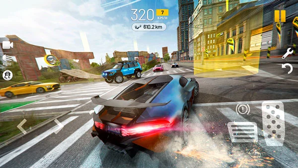 Extreme Car Driving Simulator Mod Apk Game play