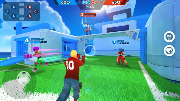 Gameplay of Frag Pro Shooter Mod Apk