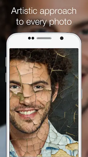 Unique filters in Photo Lab PRO Mod Apk enhancing a portrait
