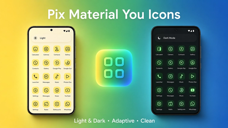 Pix Material You Light/Dark