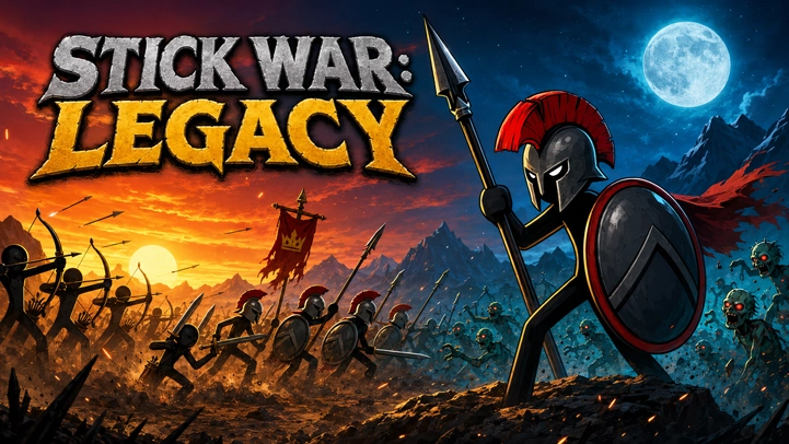 a cover art of Stick War: Legacy game