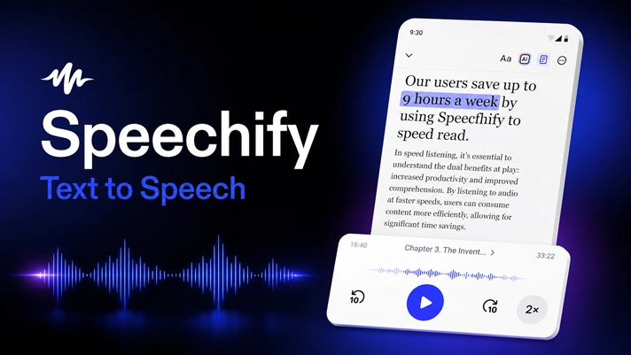Speechify app